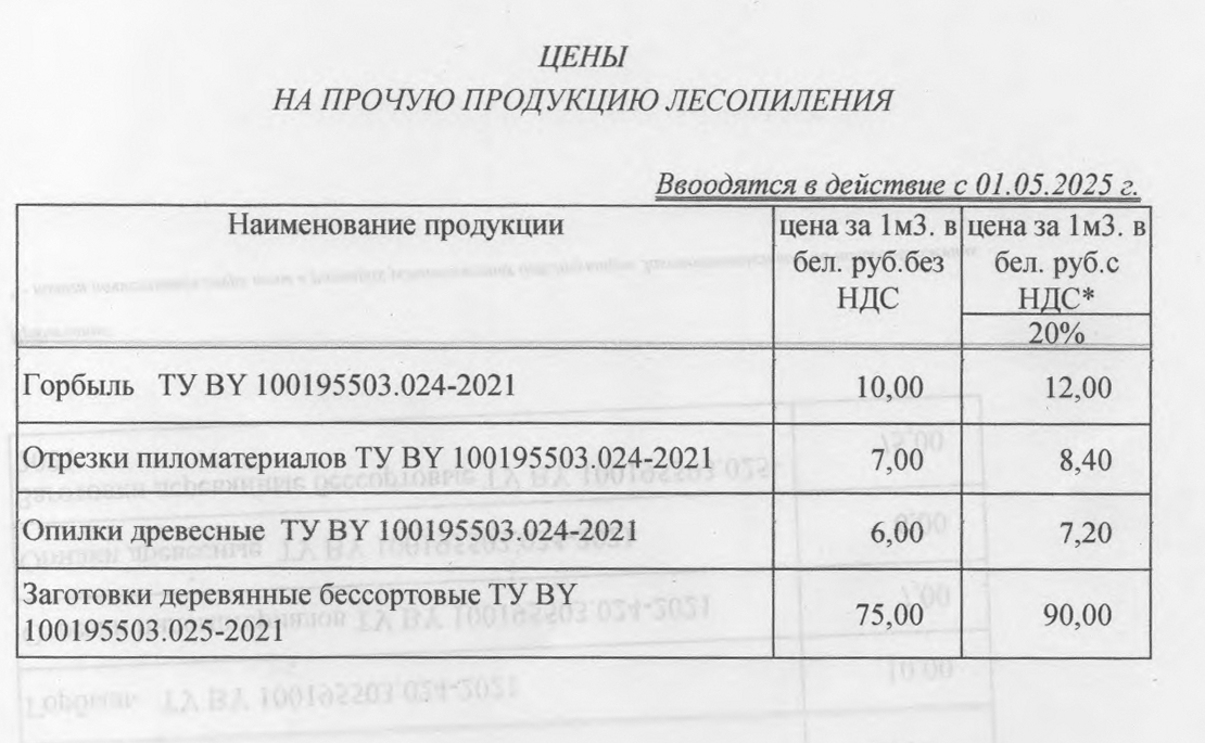 цены прочая продукция
